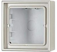 Bouchon de montage Jung ES2581A-L - 1 fois, avec cadre, horizontal/perpendicu...