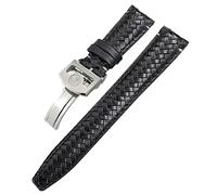Bouchon de montre tissé à la bouche à vache incurvée 20 mm 21 mm 22 mm ajustement pour les pilotes IWC Portuyser STRAP DE COURT