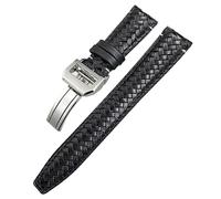 Bouchon de montre tissé à la bouche à vache incurvée 20 mm 21 mm 22 mm ajustement pour les pilotes IWC Portuyser STRAP DE COURT
