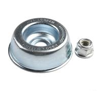 Bouchon de plaque de course et écrou gauche M10 x 1 mm de rechange pour débroussailleuse modèles FS 36 40 44 55 56 70 85 90 120 200 250 260 FR 85 130 350 450 480 KM Series Équipement d'alimentation