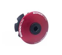Bouchon de potence Sixpack Racing Menace Rouge