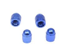 Bouchon de Pression - 4pc Nouvelle Valve Cap Pneu Pression Bouchon Couverture Roue Cache-poussière pour Auto Car - Bleu élégant et populaireDesign Durable