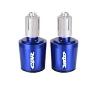 Bouchon de Prise D'extrémité de Barre Embouts De Poignées De Guidon De Moto, Capuchons De Poignées De Guidon Pour CBR600RR, CBR1000RR, CBR650R, CBR500R(Blue)