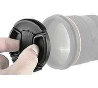 Bouchon de protection pour objectif Lacet Diamètre 52 mm Lens Cap Compatible avec Nikon Canon Leica Sony Sigma Tamron Olympus Fujifilm Panasonic Pentax Samsung Capot de 52 mm