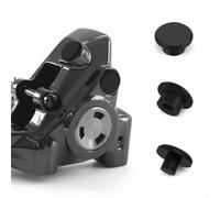 Bouchon de purge d'étrier de frein et cache-poussière pour vélo de route R7170 R8170 R9270 Freins hydrauliques en silicone avec motif cannelé creux (bouchon à vis de purge)