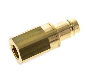 Bouchon de raccord d'air DN 15 en laiton G 1/2 pouce femelle à double obturation