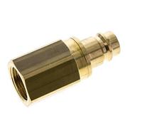 Bouchon de raccord d'air DN 19 en laiton G 1 pouce femelle à double obturation