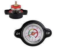 Bouchon De Radiateur Haute Pression 1,8 Bar 25,6 Psi avec Jauge Température pour Moto pour Yamaha Y80 YZ85 YZ450F YZ426F Y250W YZ250F WR250F WR426F