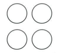 Bouchon de rechange en silicone pour bouteilles d'eau de 1 180 ml, anneaux d'étanchéité étanches pour couvercle Owala, passe au lave-vaisselle pour les voyages ou la maison (transparent)