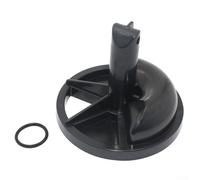 Bouchon de rechange et joint d'étanchéité compatible avec 14965-0028 pour vannes de piscine multiport Sta Rite 1 1/2" Noir Matériau PS facile à