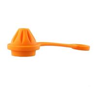 Bouchon de régulateur de plongée en caoutchouc pour premier étage DIN vers adaptateur d'étrier compatible avec les systèmes de valve d'air standard (orange)