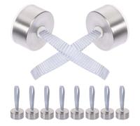 Bouchon de Remplacement pour Gourde INOX à Poignée, Large Ouverture, | Acier Inoxydable et Joint Silicone, Fermeture Vissée Étanche, Poignée Corde Intégrée, Compatible Bouteilles Larges
