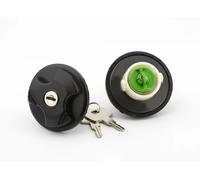 Valeo Bouchon de remplissage carburant 247601 avec clé pour Abarth, Fiat, Ford Noir