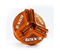 Bouchon De Remplissage De Carburant Pour Moteur De Moto Accessoires De Protection Pour Suzuki GSXR GSX-R 600 750 1000 1000 R/X Gsx-r1000 GSXR 2003-2023(Orange)
