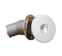 Bouchon de Remplissage de Pont pour Bateau avec Co le chapeau marin de remplissage plate-forme véhicule 38mm a incliné cou 316 solides solubles for des déchets diesel d'eau gaz carburant(38mm WSATE)