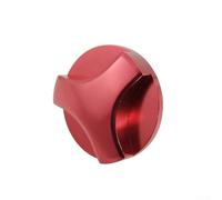 Bouchon de remplissage d'huile en aluminium style course pour Mitsubishi pour EVO 4G63 - Fixation directe à visser - Mise à niveau du compartiment moteur (rouge)