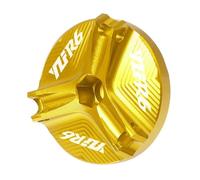 Bouchon de remplissage d'huile moteur KCTAKXMRA pour moto YA@MAHA YZF-R6S 2006 2007 2008 2009 2010 YZF R6 1999-2011 2012 2013 2014 2015 2016 Remplissage d'huile moteur Bouchon de bouchon à vis (Or)