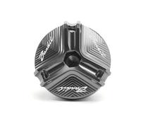 Bouchon de remplissage d'huile moto Pour Bandit 400, 600, 650, 1200, 1250, 1250S - Couvercle De Réservoir D'huile Moteur En Aluminium Pour Moto Bouchon Remplissage(Titanium)