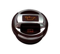 Bouchon de remplissage d'huile noir / chrome type Audi R8