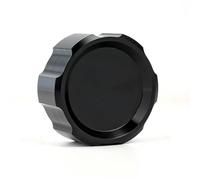 Bouchon De Remplissage Et De Protection Du Réservoir De Liquide De Frein Avant En Aluminium Usiné CNC Pour Suzuki GSX-R 600 750 1000 LIANGYIMEI(Cap Black)