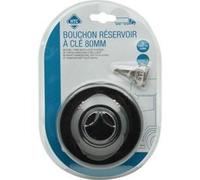 Bouchon De Reservoir Avec Cle 80mm Noir Acier - Abs Htc
