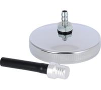 Bouchon de réservoir avec valve de ventilation, Argent/Chrome - pour Simson S50, S51, SR50, SR80, KR51 Schwalbe, SR4 série des oiseaux - IWL