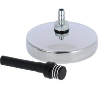 Bouchon de réservoir avec valve de ventilation, Noir/Chrome - pour Simson S50, S51, SR50, SR80, KR51 Schwalbe, série SR4 Vogel - IWL