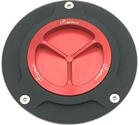 Bouchon de réservoir avec vis Lightech pour Aprilia RSV1000