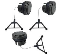 Bouchon de réservoir carburant 3 pièces for tronçonneuse Husqvarna 545 550 XP T540XP II T525 577878601. Pièce rechange