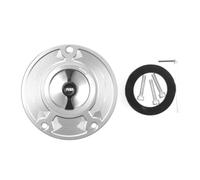 Bouchon De Réservoir CNC pour Moto pour ER6N ER6F ER650 ZZ1400 ZX14R Z650 NINJA650 Z800 Z1000 ZX6R ZX1000S/SX Bouchon d'essence(Sliver Black)
