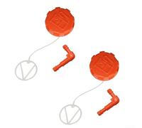Bouchon de réservoir conçu pour s'adapter aux modèles Echo SRM-266S Trimmer PB-265LN PPT266 PB-250LN PB-760LNT PAS-280 SHC-266 (2 pièces)