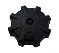 Bouchon de réservoir de carburant 51049-1006 de rechange compatible avec les motos KDX80, 110, KX60, 125, 240, 500, en plastique noir
