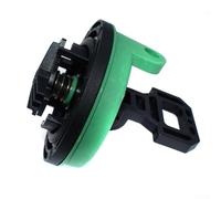 Bouchon de réservoir de carburant avec mécanisme de verrouillage pour pelleteuse et chargeuse Caterpillar - Construction ABS, vert, compatible avec Cat 2010330/14288