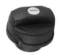 Bouchon de Réservoir de Carburant, Bouchon de Remplissage de Réservoir de Carburant, Couvercle de Verrouillage D'essence en ABS Noir, adapté pour Beetle/Polo/Caddy avec 2 Clés