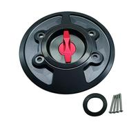 Bouchon De Réservoir De Carburant De Moto CNC Couvercle De Réservoir D'huile Pour S1000RR S1000R Bouchon réservoir carburant(Noir ROUGE)