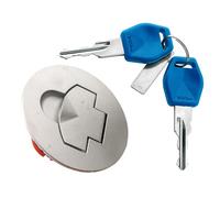 Vparts Aprilia Rs 50 M8899 Fuel Tank Cap Argenté