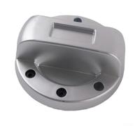 Bouchon de réservoir de carburant décoratif pour Toyota - Fabriqué en ABS - Convient pour la modification du véhicule et l'amélioration de l'apparence - Argenté