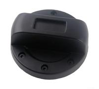 Bouchon de réservoir de carburant décoratif pour Toyota - Fabriqué en ABS - Convient pour la modification du véhicule et l'amélioration de l'apparence (noir)