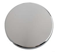 Bouchon de réservoir de carburant en aluminium à grain droit pour Triumph T100 900, électroplaqué blanc, durable et étanche, montage facile