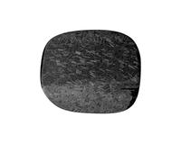 Bouchon de réservoir de carburant en Fiber de carbone, couvercle à rabat de remplissage, accessoires de style automobile, Compatible avec Ford Focus MK4 2019 - 2024 ST Line(Forged Carbon Fiber)