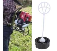 Bouchon de réservoir de carburant, outil multifonction de rechange pour taille-haie et débroussailleuse 43 cc, 49 cc, 52 cc, 55 cc, 45 mm de diamètre extérieur 32 mm, bouchon de gaz en plastique noir