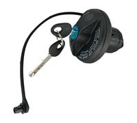 Bouchon de réservoir de carburant verrouillable pour Fiat 500 Grande Punto EVO avec 2 clés, remplacement compatible OEM 71802520 pour port de réservoir de carburant