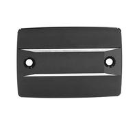 Bouchon de Réservoir de Liquide de Frein Avant Couvercle de Cylindre de Réservoir de Frein en Alliage D'aluminium adapté pour MT 07/09 FZ1/FZ8 XJ6 (le noir)