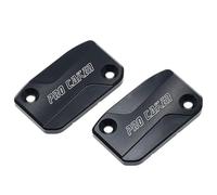 Bouchon de réservoir de liquide de frein et d'embrayage avant CNC for motos KTM 125-500 XC XCF XCW SX SXF EXC EXCF TPI Six Day (2017-2023)(Black)