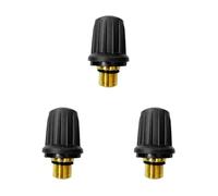 Bouchon de réservoir de nettoyeur vapeur, remplacement de la soupape de sécurité en laiton, couvercle de chaudière, compatible avec Karcher, SC1, SC2, CTK10, SC2D(3pcs)