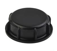 Bouchon de réservoir d'eau IBC 1000L - 60 mm fileté noir en polypropylène pour conteneur fourre-tout