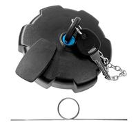 Bouchon de Réservoir D'essence, Avec Chaîne + 2 Clés + 1 Crochet, Bouchon de Réservoir de Carburant Verrouillable, Accessoire de Voiture pour MAN TGA TGX TGS Actros Atego 80 mm