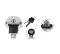 Bouchon de réservoir d'essence Bouchon De Réservoir Carburant Pour Moto Avec 2 Clés Pour Y-AMAHA Pour ROUTE 66 - XV250UC XV250U 1988 XV250W XV250WC 1989
