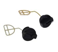 Bouchon de réservoir d'essence + bouchon de réservoir d'huile compatible avec Güde KS 500-62, KS400B, KS450B tronçonneuse