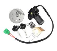 Bouchon de réservoir d'essence, contacteur d'allumage, verrou selle avec kit clé compatible SUZUK GIXXER155 GSX150F GSX150 DEA DZA 2016 2017 2018 37000-34830-000